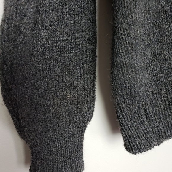 Men's LL Bean Vtg Wool Blend Gray Sweater XL - Picture 2 of 4